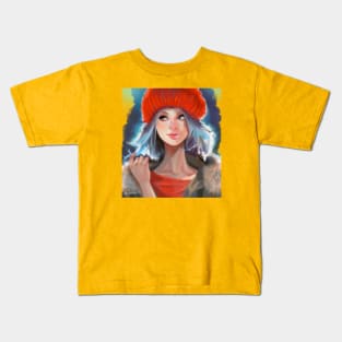 Fashion Girl #10 Kids T-Shirt